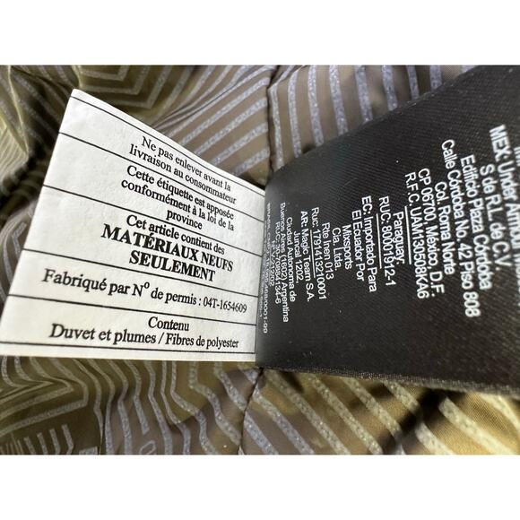 Under Armour Ridge Reaper Hunting Jacket w/Camouflage Pattern/Neon Zipper-Large - Picture 12 of 16